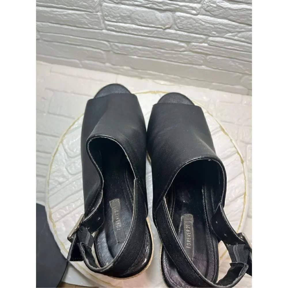 Forever 21 Espadrille Wedge Sandals
